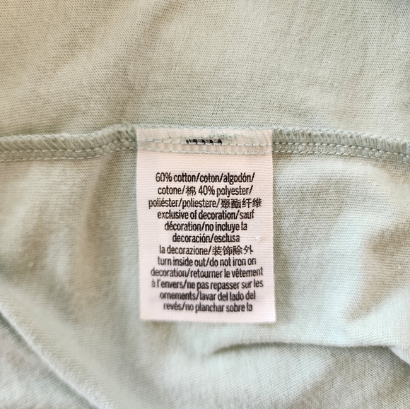 PINK tank top, light blue, medium - Picture 5 of 5